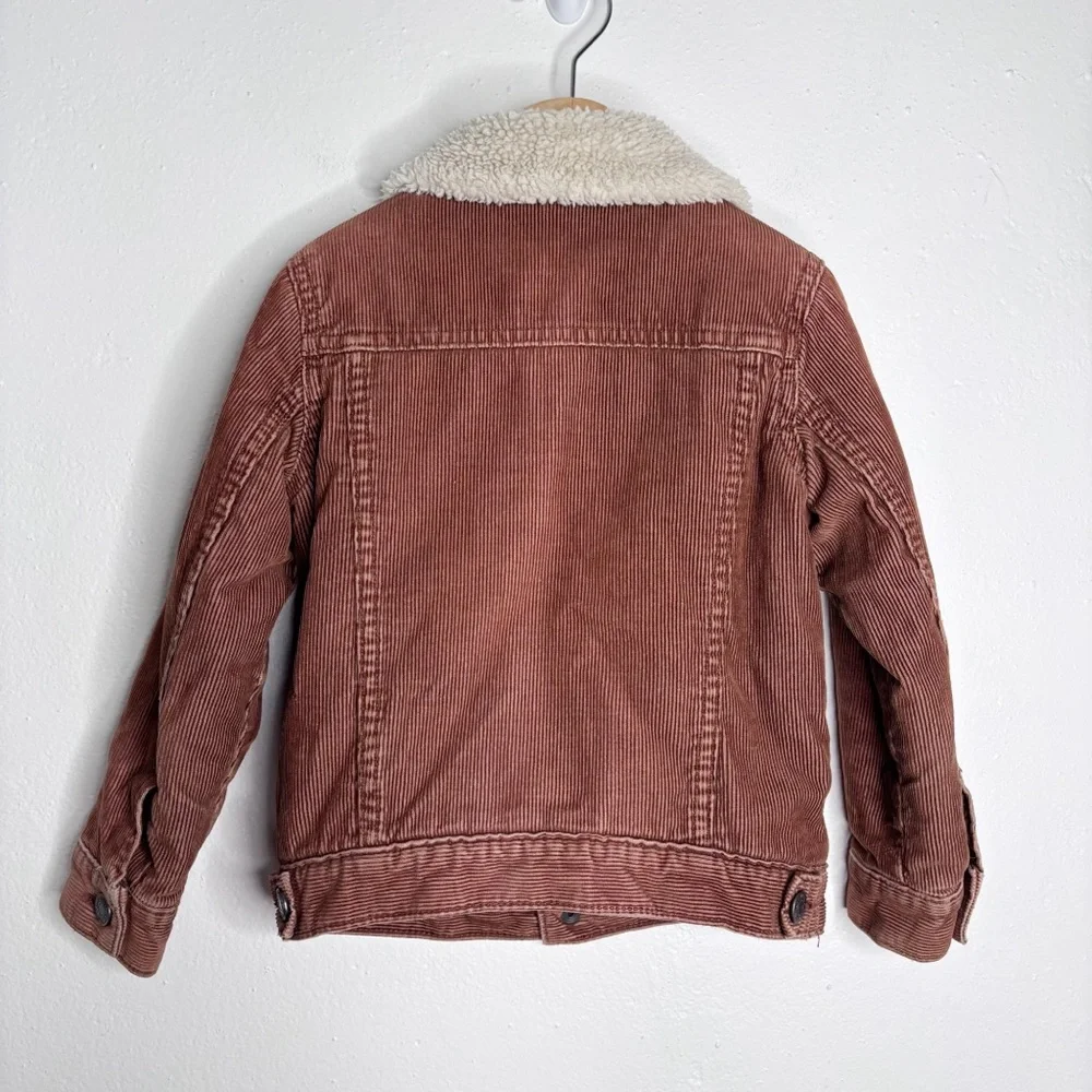 Gap Kids Sherpa Lined Corduroy Jacket Size 4T